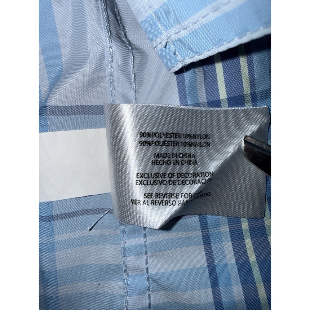 Lot of 2 Eddie Bauer Women's Adventure Shirts Size L Plaid Moisture Wicking - Picture 6 of 15